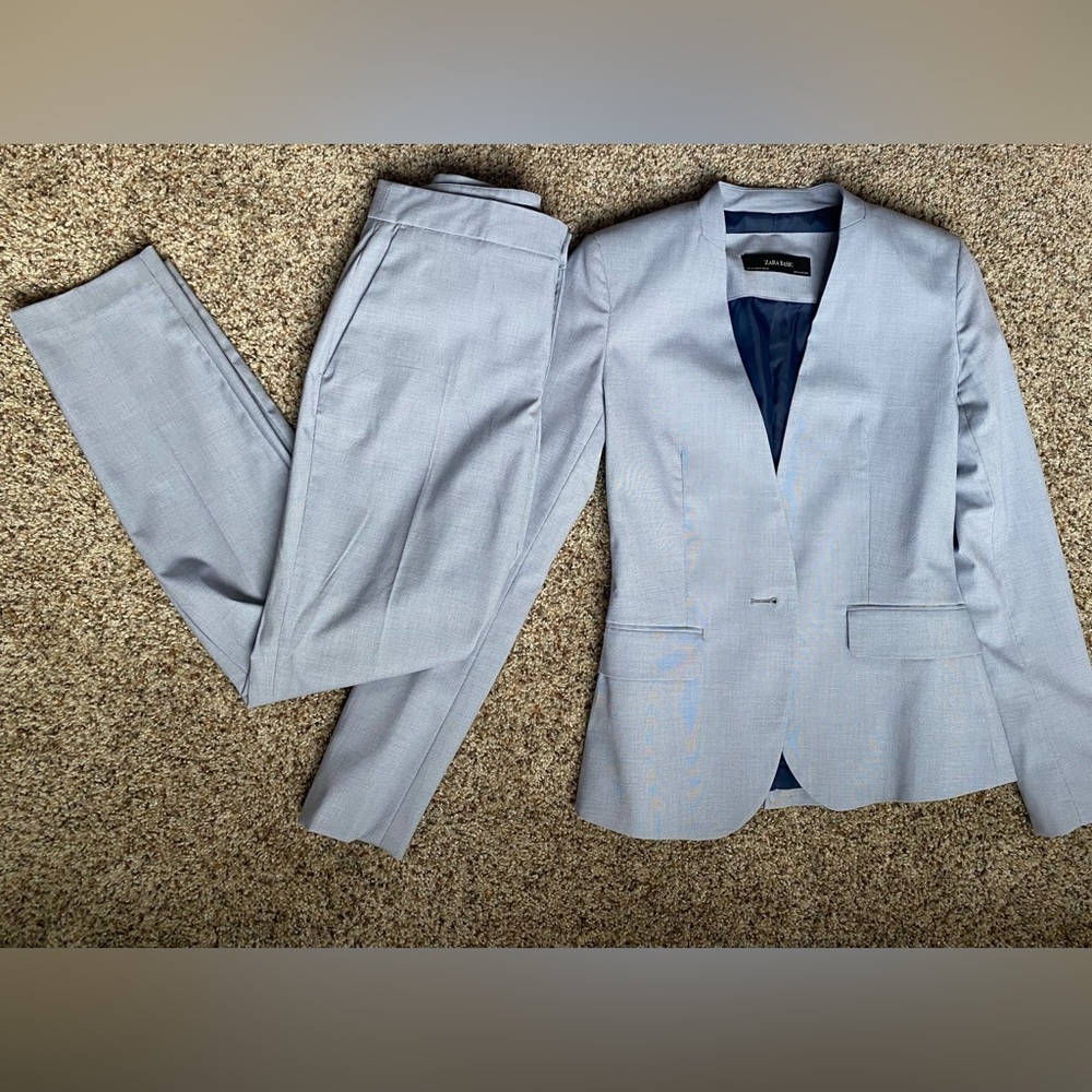 Zara blazer and pant suit